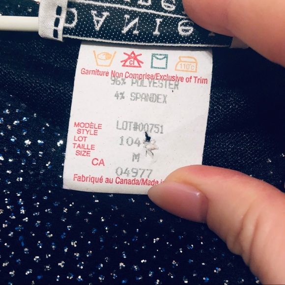 Sleeveless Sparkle Holiday Top - Sz M - Picture 4 of 6